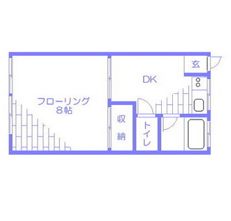 東京都北区上中里３丁目 賃貸アパート 1DK