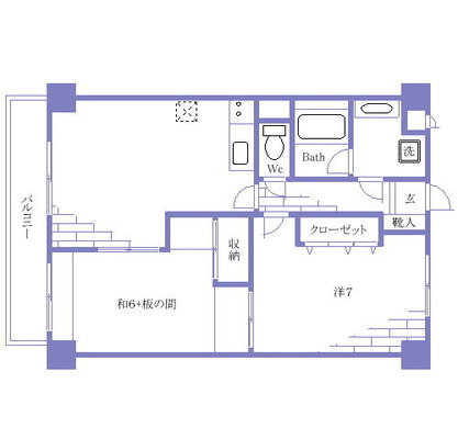 高崎線 マンション 2DK