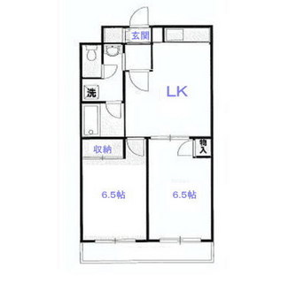 東京都北区赤羽３丁目 賃貸マンション 2LK