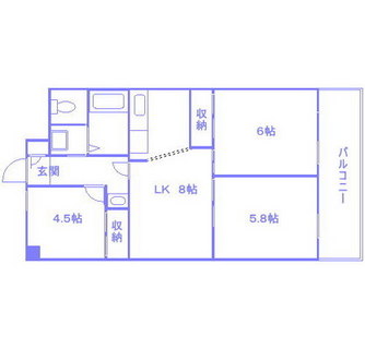 東京都台東区東上野５丁目 賃貸マンション 3LK