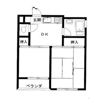 東京都台東区東上野６丁目 賃貸マンション 2DK