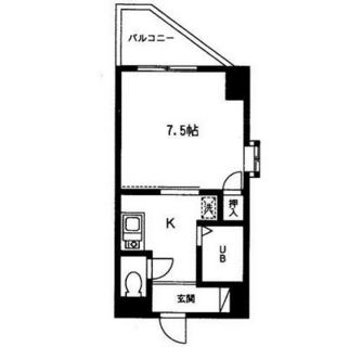 東京都北区赤羽１丁目 賃貸マンション 1K