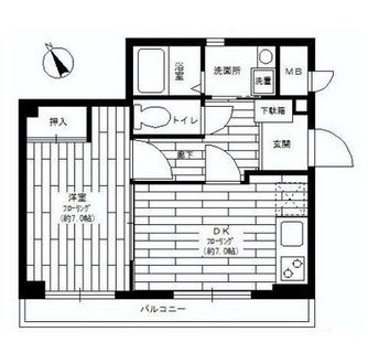 東京都北区赤羽西１丁目 賃貸マンション 1DK