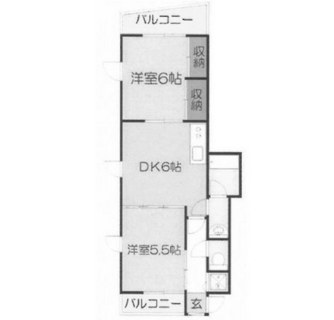 東京都北区赤羽２丁目 賃貸マンション 2DK