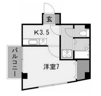 東京都北区志茂２丁目 賃貸マンション 1K