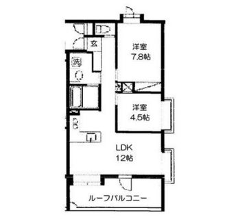 東京都北区神谷２丁目 賃貸マンション 2LDK