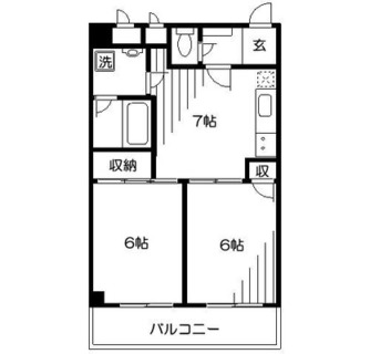 東京都北区赤羽１丁目 賃貸マンション 2DK