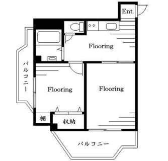 東京都北区赤羽南１丁目 賃貸マンション 2K