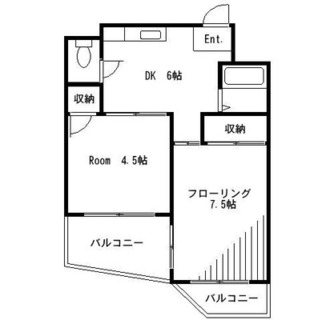 東京都北区赤羽南１丁目 賃貸マンション 2DK