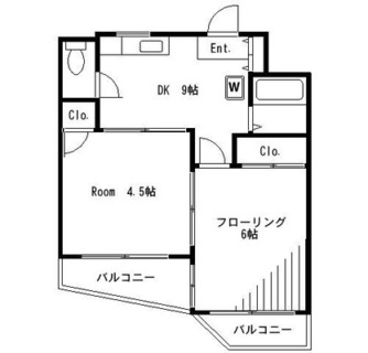 東京都北区赤羽南１丁目 賃貸マンション 2DK