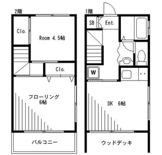 東京都北区赤羽台３丁目 賃貸アパート 2DK