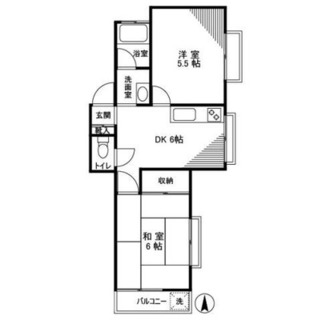 東京都北区赤羽南１丁目 賃貸マンション 2DK