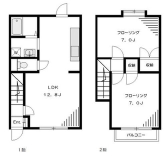 東京都北区赤羽台３丁目 賃貸テラスハウス 2LDK