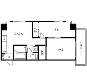 東京都北区神谷２丁目 賃貸マンション 2DK