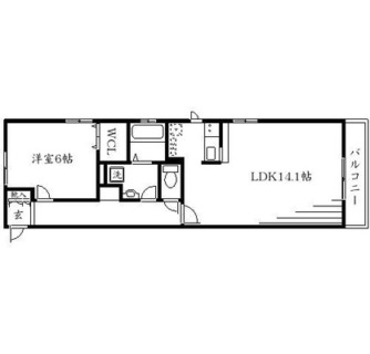 東京都北区志茂１丁目 賃貸マンション 1LDK