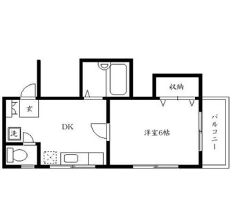 東京都北区上中里２丁目 賃貸マンション 1DK