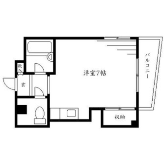 東京都北区上中里２丁目 賃貸マンション 1R