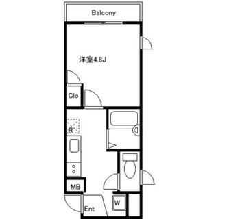 東京都北区赤羽２丁目 賃貸マンション 1K