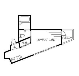 東京都北区赤羽１丁目 賃貸マンション 1R