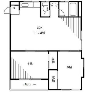 東京都北区赤羽２丁目 賃貸マンション 2LDK