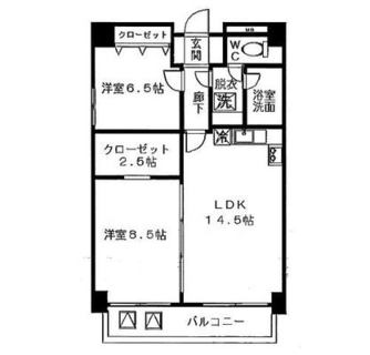 東京都北区昭和町１丁目 賃貸マンション 2SLDK