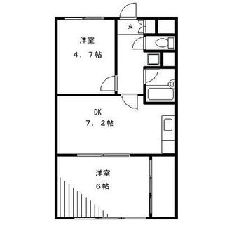 東京都北区志茂２丁目 賃貸マンション 2DK